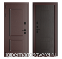 Входная металлическая дверь Термо 40 Ф2 антик медь производителя Двериесть.РФ