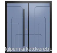 Входная металлическая дверь Termo Wood | Первый Гипермаркет Дверей Входная металлическая дверь Termo Wood производителя PORTALLE